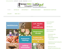 Tablet Screenshot of laufgut-lippstadt.de